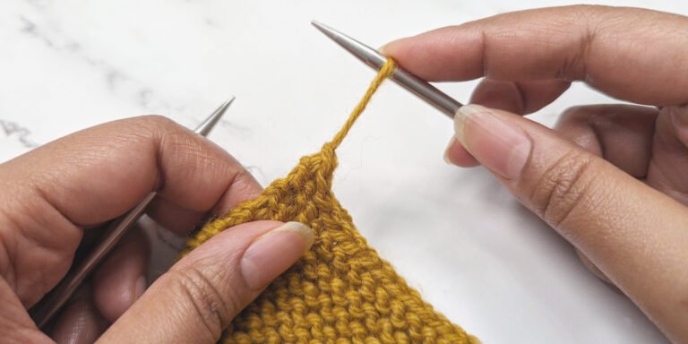 How To Bind Off Stitches